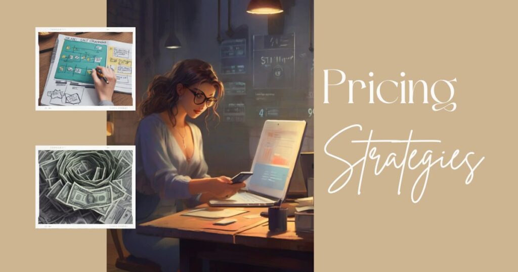 Pricing Strategies for Digital Products image This image is made for Canva and image generated for AI.